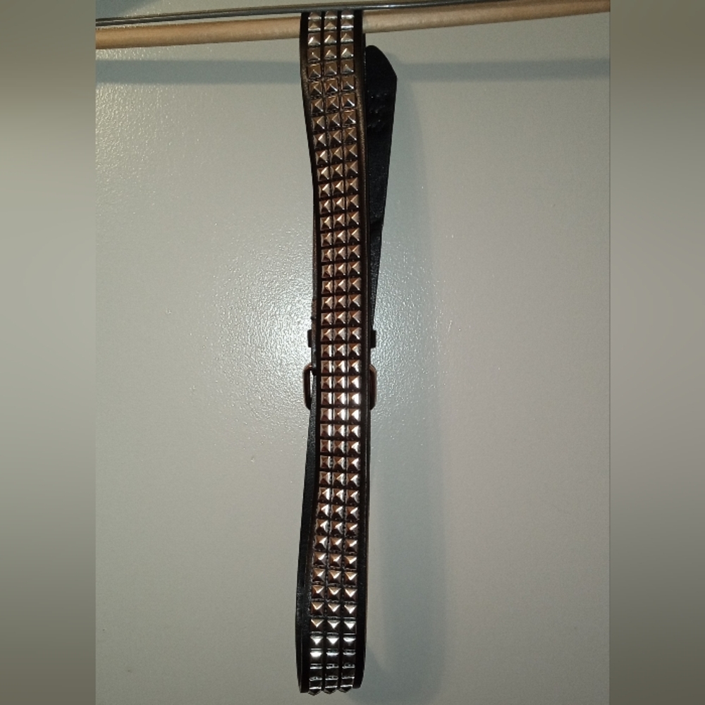 Silver Diamond Studded Belt